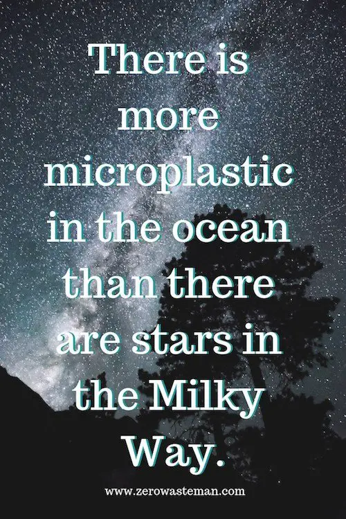 microplastic in the milky way
