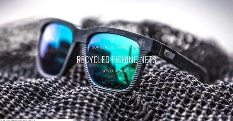 bureo recycled fishing nets sunglasses