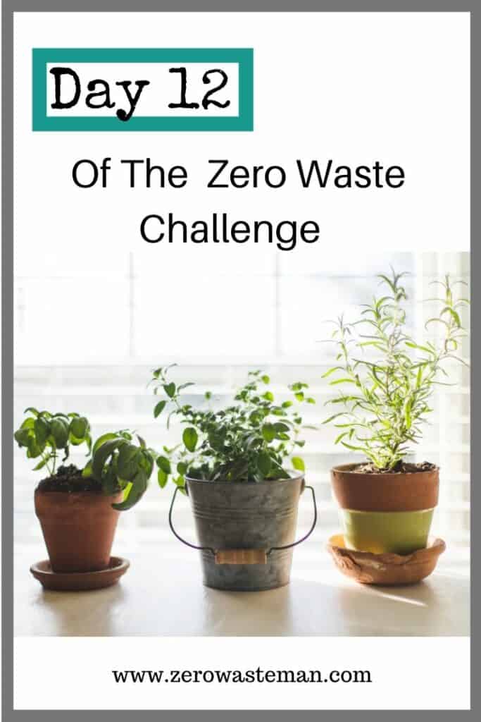 Day 12 of the zero waste challenge big