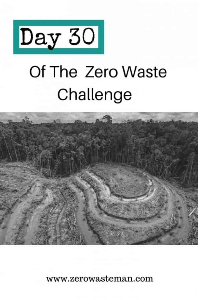 Day 30 of the zero waste challenge big